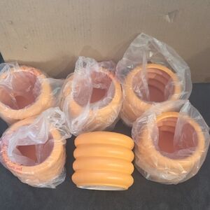 6 Ceramic Planting Pots